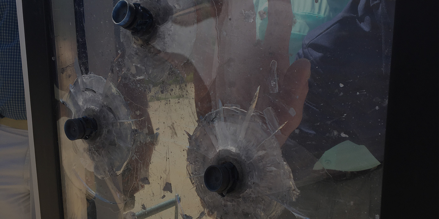 UL752 standard bullet proof glass