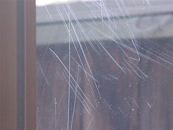 Scratched Glass