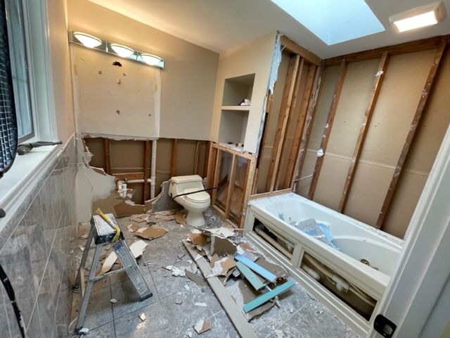 Bathroom renovation