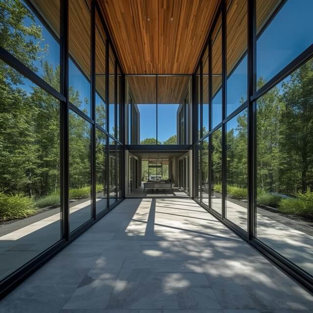 front of home with large windows (1) Medium front of home with large windows