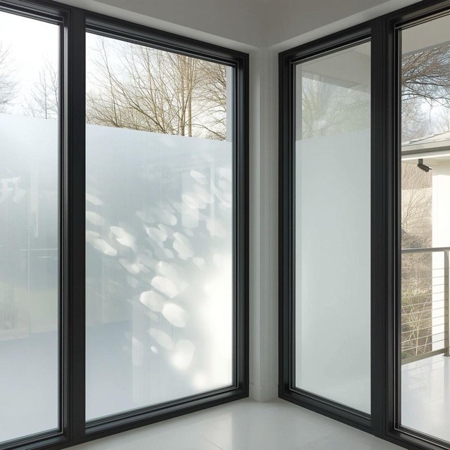 glass privacy on windows at home (2) Medium glass privacy on windows at home