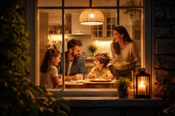 Nighttime window film