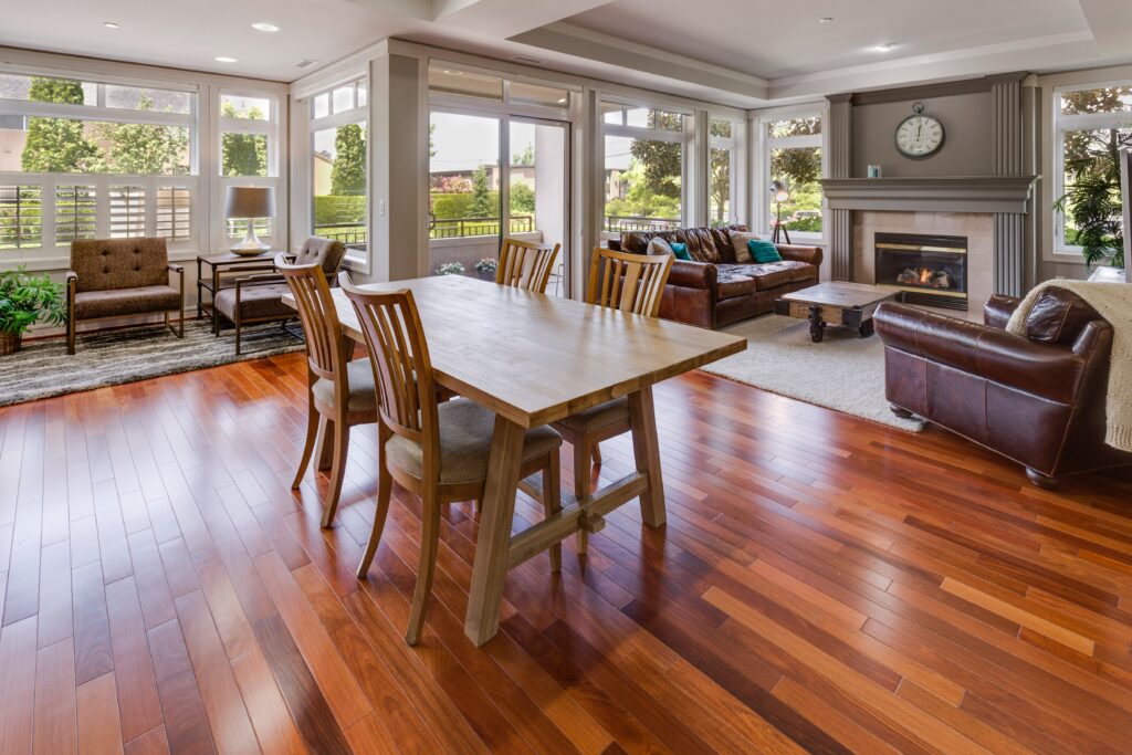 hardwood floors